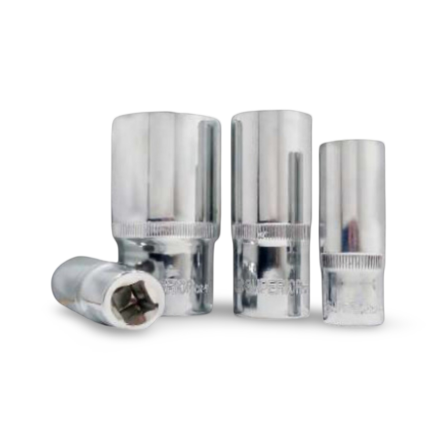 Copa 6pts Larga Cromo Vanadio 3/8" x 5/8" Set x 6 - C6CPL3858