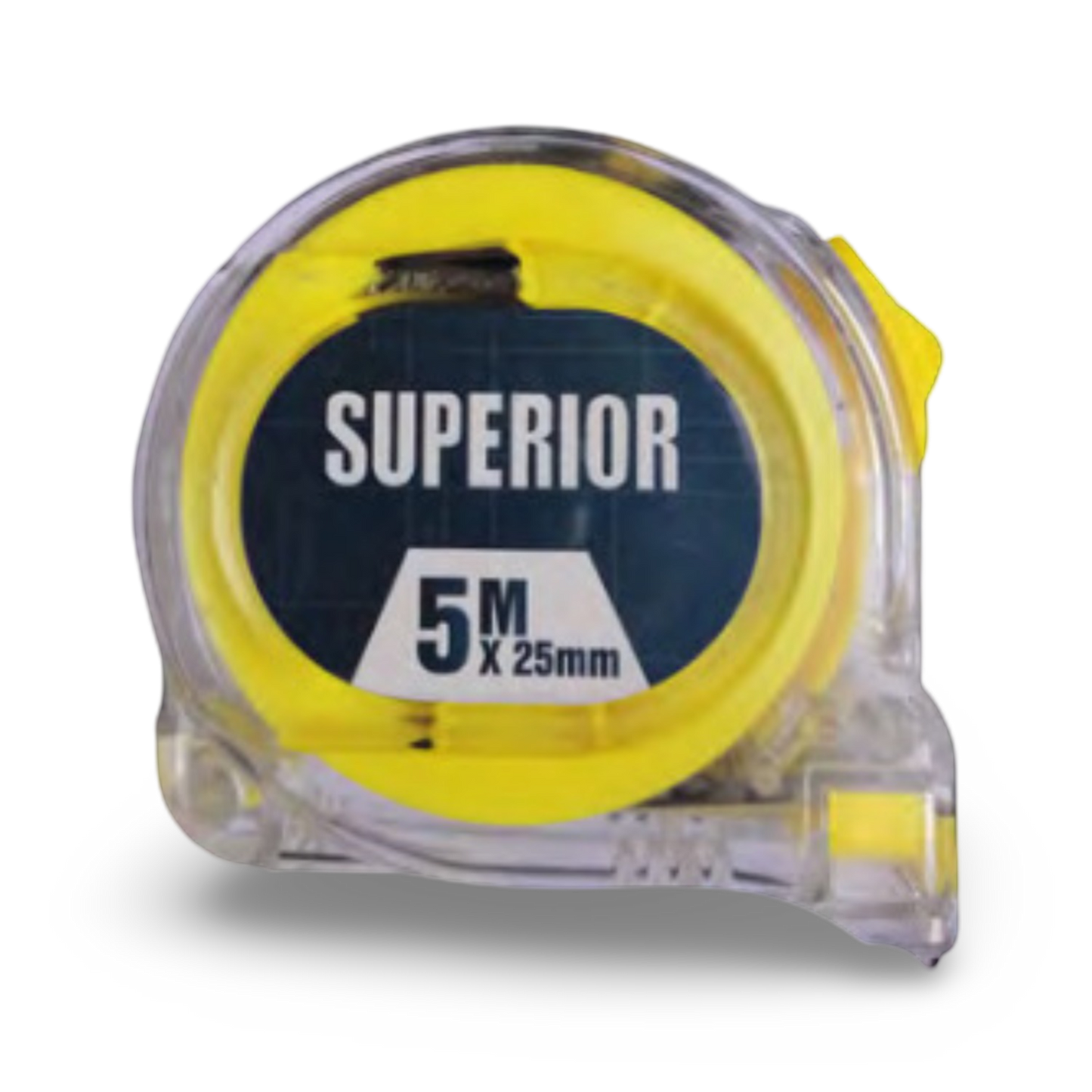 Flexómetro Transparente 8mts x 25mm Superior - FLTR8MT