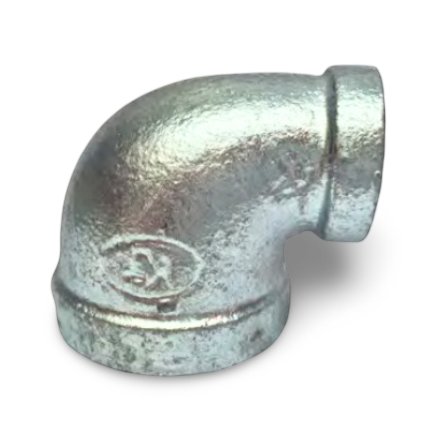 Codo Reducción Galvanizado 1/2"-3/8" Superior - GCR1238