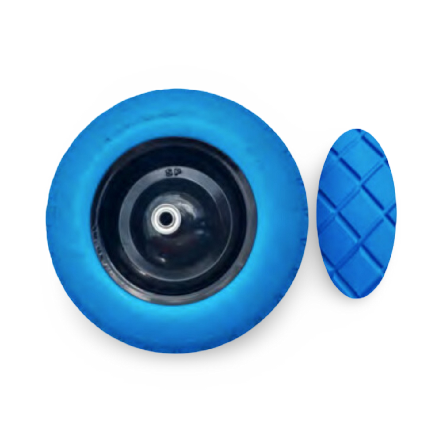 Llanta Para Carretilla Antipinchazo Azul 350-8 Superior - LSCAZA3508