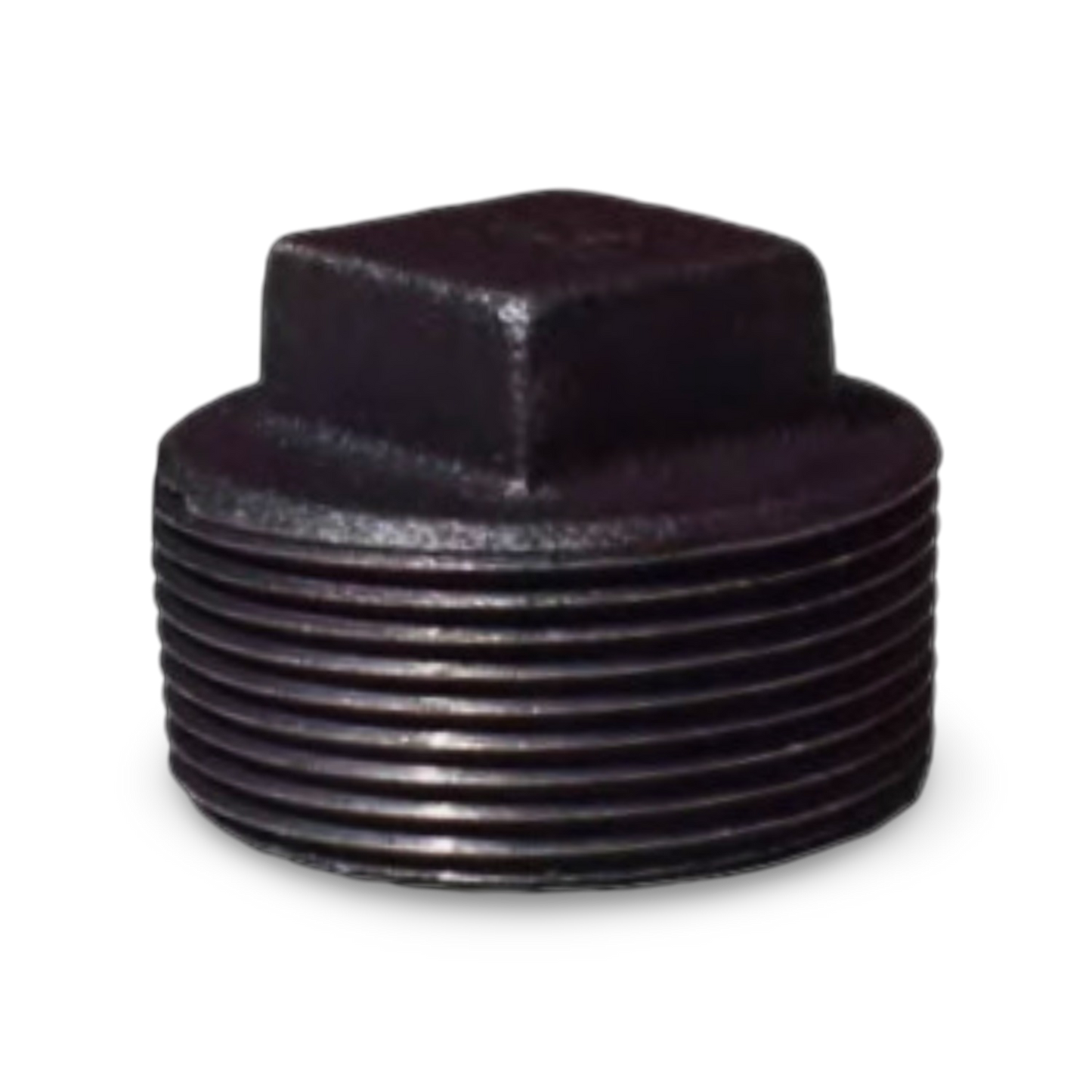 Tapón Macho Acero Negro 1" Superior - NTM1