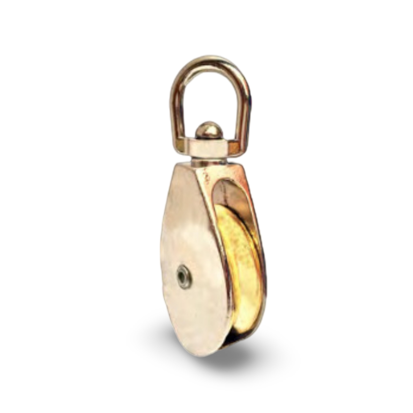 Polea Sencilla Galvanizada Con Pestillo 150 mm Superior - PSG150