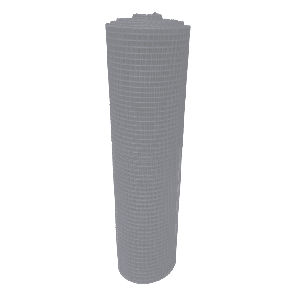 Malla Plástica Multiusos 20mmX20mm H180cm Rollo 30mt Color Gris