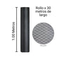 Malla Plástica Anti Mosquito H100cm Rollo 30mt Color Negro