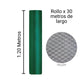 Malla Plástica Anti Mosquito H120cm Rollo 30mt Color Verde