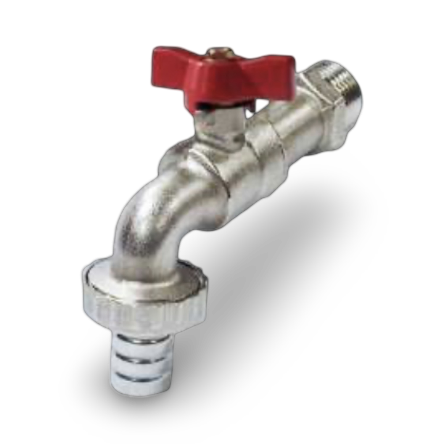 Válvula De Bola Terminal M/Mariposa Cromada 1/2" Set x 2 - CASVCM12