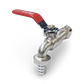 Válvula De Bola Terminal Cromada 1/2" Set x 2 - CASVCR12