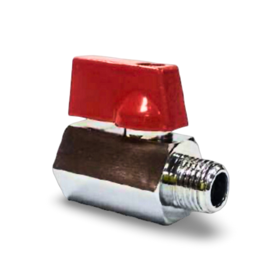 Válvula De Bola M x H 1/4" Vizzo Veroni - CASVMH14