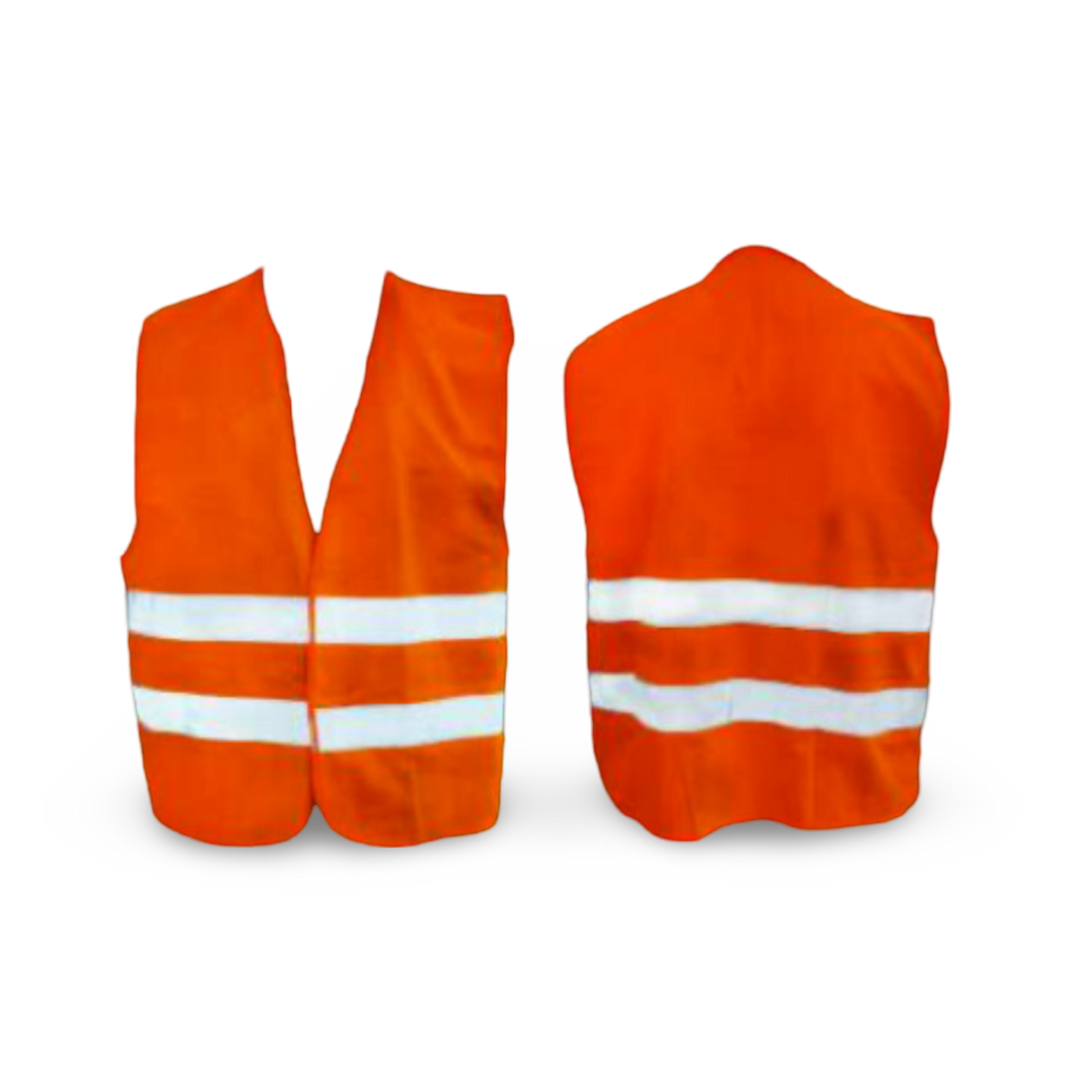 Chaleco Económico Reflectivo Naranja Talla XL Set x 5 Kangaroo - CKVPN