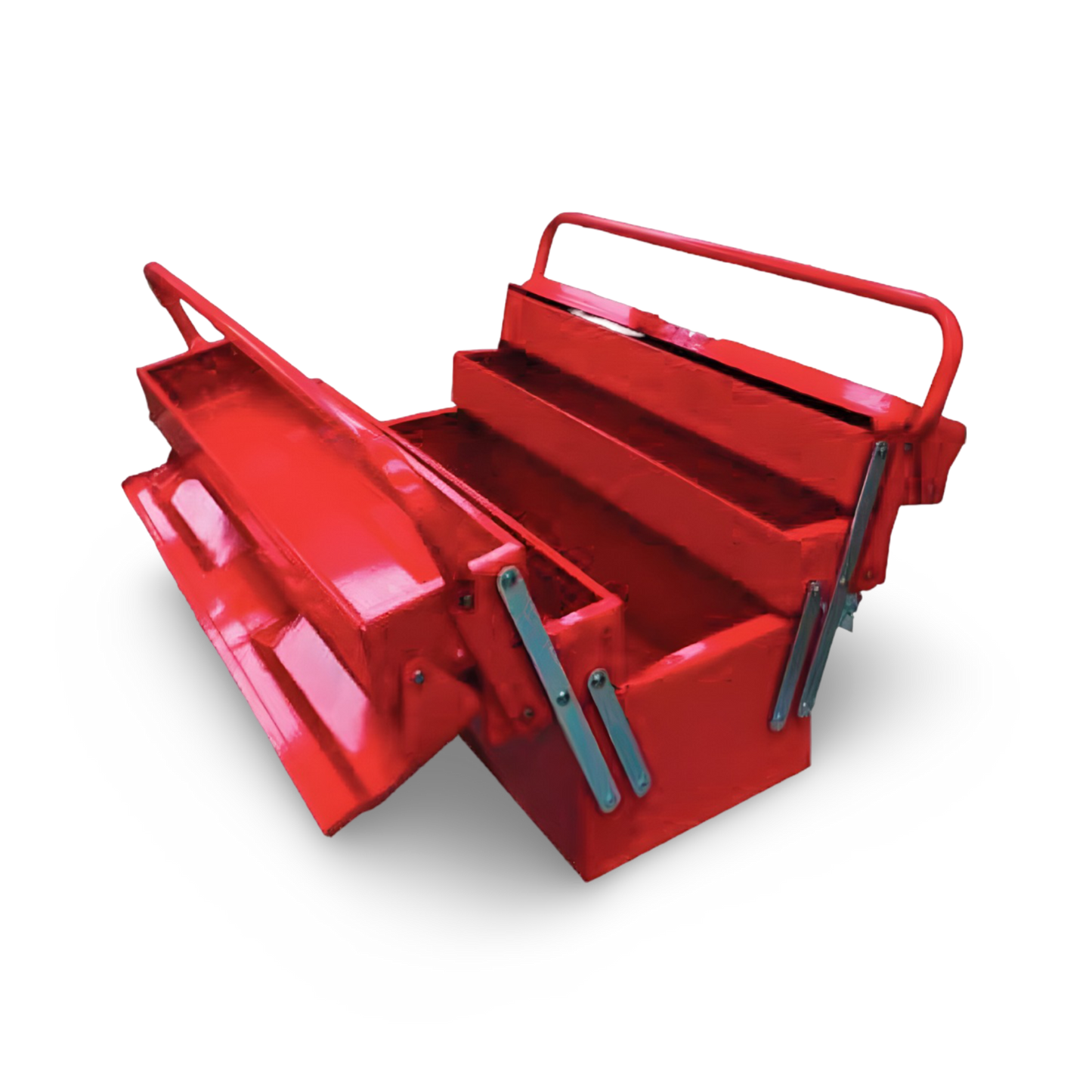 Caja Metálica Para Herramientas  4 Comp 19.5x7.9x11.4" United - CP122B