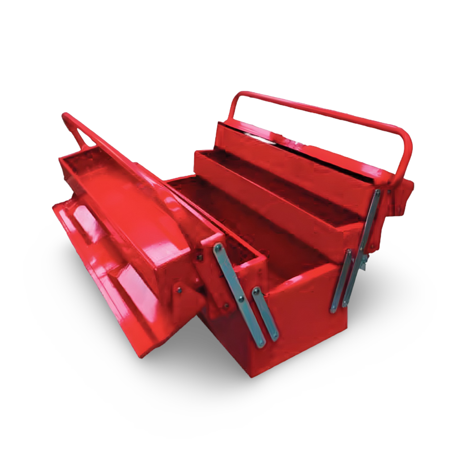 Caja Metálica Para Herramientas  4 Comp 19.5x7.9x11.4" United - CP122B