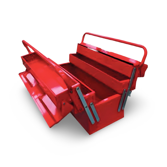 Caja Metálica Para Herramientas  4 Comp 19.5x7.9x11.4" United - CP122B
