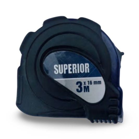 Flexómetro Encauchetado 8mts x 25mm Superior - FLENC8MT