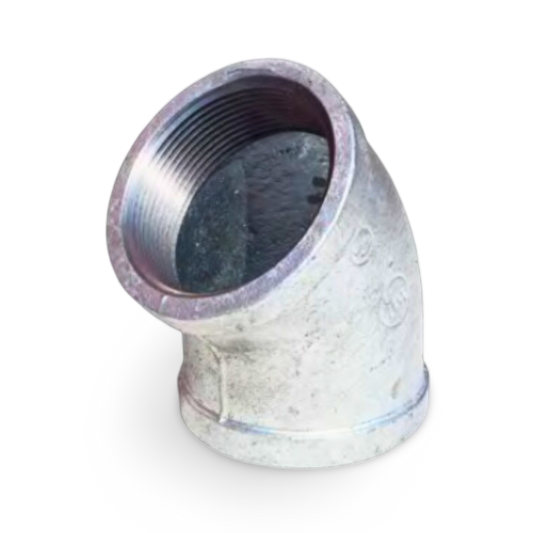 Semicodo Galvanizado 1/2" Superior - GSC12