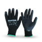 Guante Superior Nylon Negro C/Capa Latex 9" Set x 10 - GSLN9