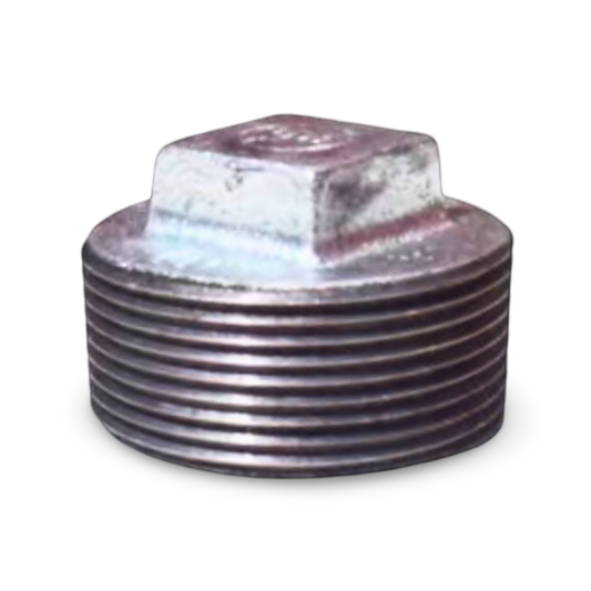 Tapón Macho Galvanizado 3" Set x 2 - GTM3