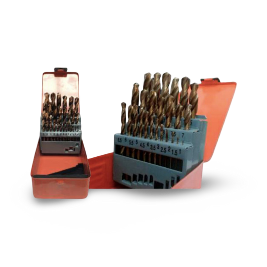 Juego De Brocas HSS 1/16" a 1/2"X29 Piezas Kangaroo - JB29P