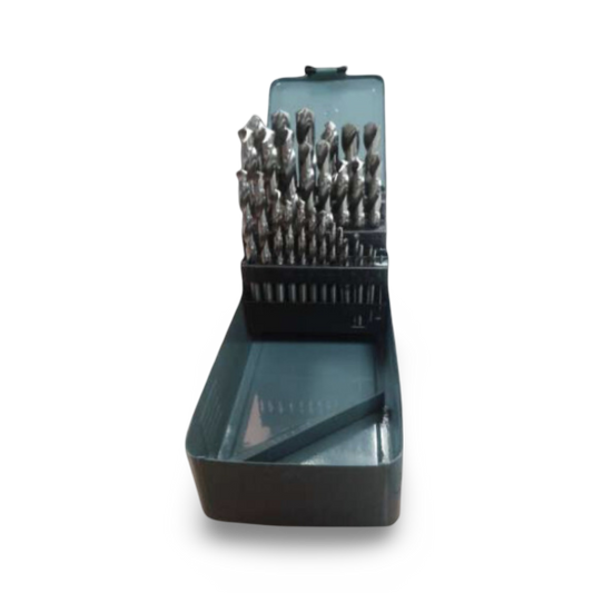 Juego De Brocas 1/16" a 1/2" X29  Piezas  HSS DIN338 Superior - JBS29P