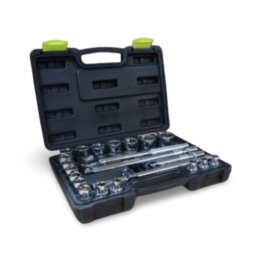 Juego De Copas 22  Piezas  6PTZ C/1/2" Cromo Vanadio 8 MM-32MM Superior - JCM2212