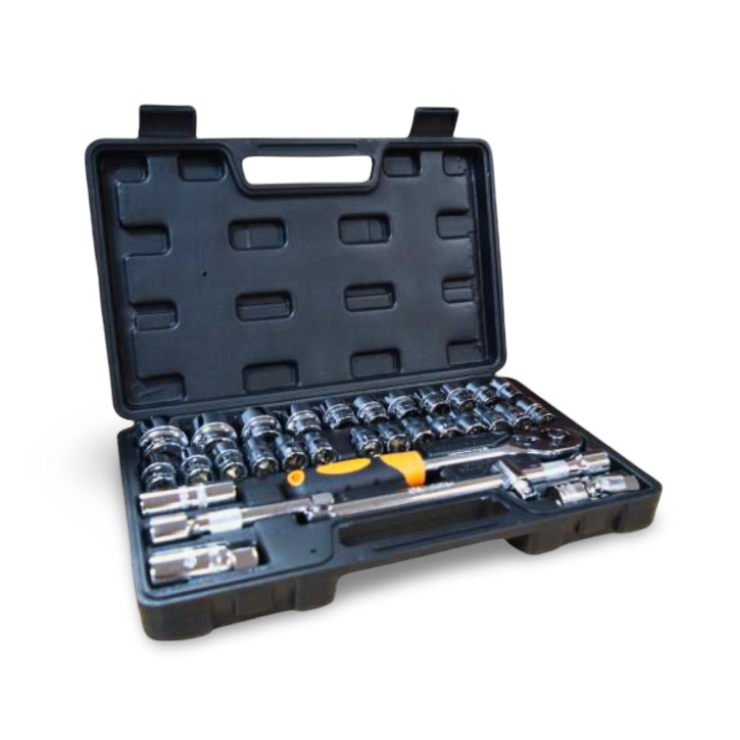 Juego De Copas 32  Piezas  6PTZ C/1/2" Cromo Vanadio 8 MM - 32 MM Superior - JCM3212