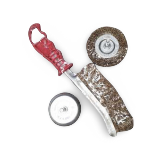 Juego De Gratas Lisa y Cepillo De Material Plástico 3 Piezas Kangaroo - JGCL3P