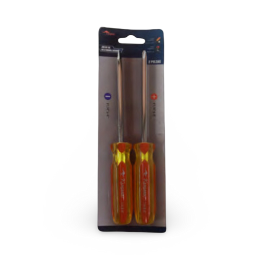 Juego De Destornilladores Mixto Económica 1/4" X 2 Piezas  Kangaroo - JGKAN2P