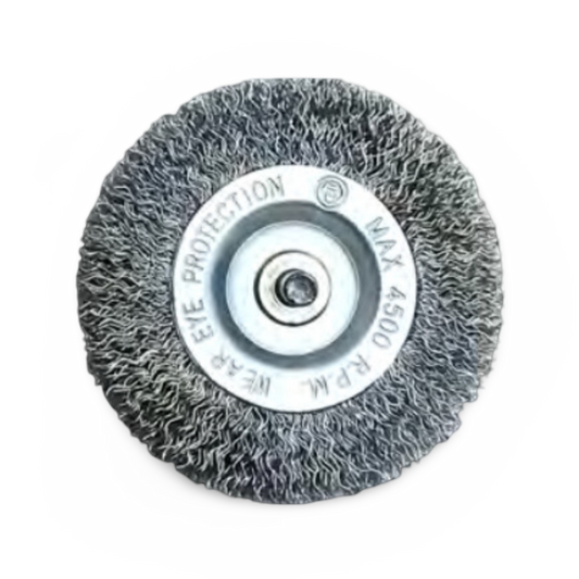 Grata Circular Lisa Acero Inoxidable con Espigo - 75mm Kangaroo Set x 3 - KANCECI75