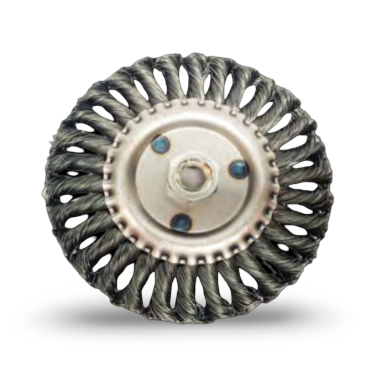 Grata Circular Trenzada De Acero 4-1/2x3/8x5/8 Kangaroo Set x 2 - KANCT4123858