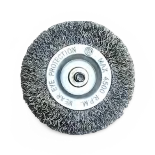 Grata Circular Trenzada De Acero M-Rosca 6" Kangaroo - KANCTM638