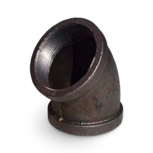 Semicodo Acero Negro 3/4" Set x 10 - NSC34