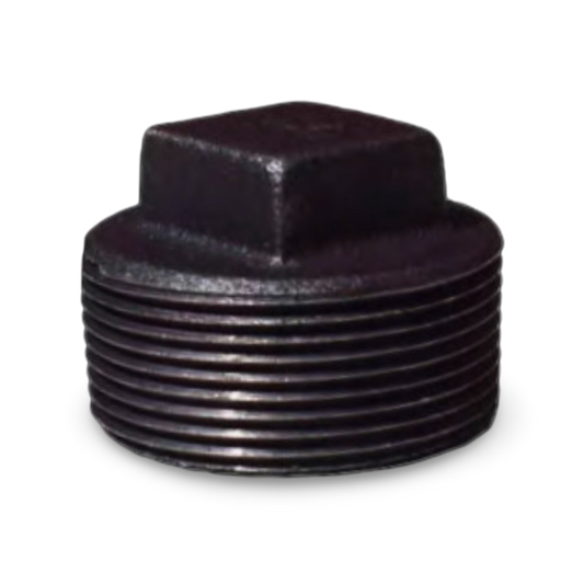 Tapón Macho Acero Negro 1 1/4" Set x 15 - NTM114