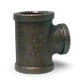 Tee Reducida Acero Negro 3/4" x 1/2" Set x 10 - NTR3412