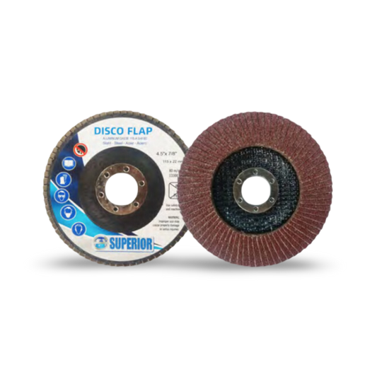 Disco Flap Óxido De aluminio 7" Grano 80 Kangaroo - SDFA780