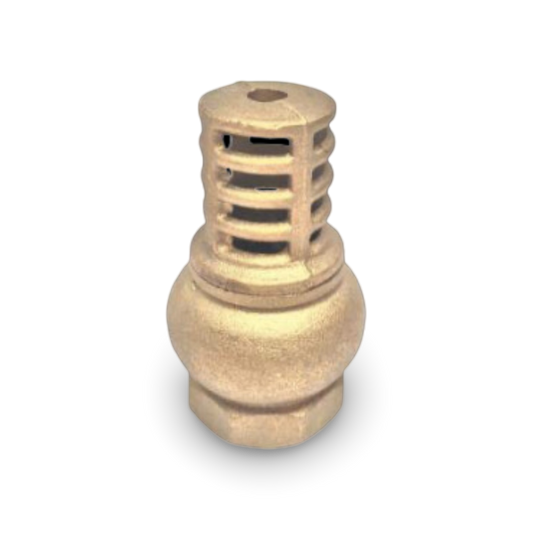 Válvula De Pie Con Canastilla Bronce 4" SW Vizzo Veroni - SWVP4